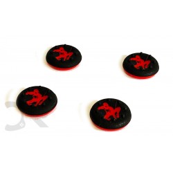 محافظ آنالوگ دسته بازی طرح Spider Man (بسته 4 تایی) - Thumb Grips Controller Spider Man Design