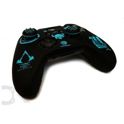 روکش دسته ایکس باکس وان به همراه 2عدد محافظ آنالوگ - Silicon Cover wireless Controller Xboxone Assassins Creed Valhalla