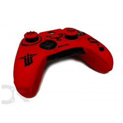 روکش دسته ایکس باکس وان به همراه 2عدد محافظ آنالوگ - Silicon Cover wireless Controller Xboxone Wolfenstein
