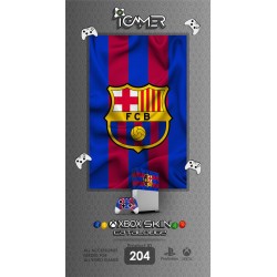 اسکین ایکس باکس وان اس - Skin Xbox one S FC Barcelona