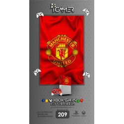 اسکین ایکس باکس وان اس - Skin Xbox one S Manchester United