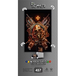 اسکین ایکس باکس وان اس - Skin Xbox one S Skeleton Code3