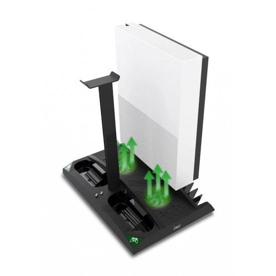 استند ایکس باکس وان فت،اس و ایکس به همراه باطری قابل شارژ - Multi Function Stand ipega Xbox One Fat/S/X With Battery Pack