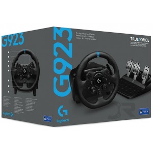 فرمان و پدال پلی استیشن - Logitech G923 TRUEFORCE Racing Wheel