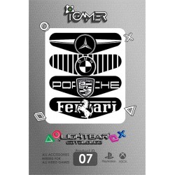 لایت بار دسته پلی استیشن 4 - Dualshock 4 Light Bar Car Logo