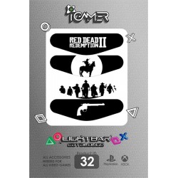 لایت بار دسته پلی استیشن 4 - Dualshock 4 Light Bar Red Dead