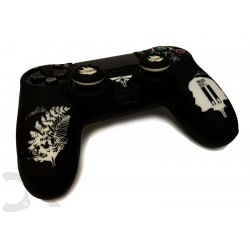 روکش دسته پلی استیشن 4 +2عدد محافظ آنالوگ - Silicone Cover Dualshock 4 The Last of Us Part2