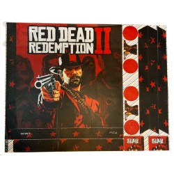 برچسب پلی استیشن 4 فت سری قدیم - Skin Playstation 4 Fat Red Dead