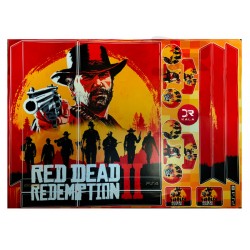 برچسب پلی استیشن 4 فت سری قدیم - Skin Playstation 4 Fat RDR2