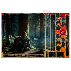 اسکین پلی استیشن 4 پرو - Skin Sticker PS4 Pro TLOU2 Code3