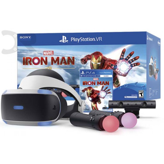 پلی استیشن وی آر باندل - Playstation VR Full Pack Bundle Iron Man VR