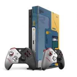 ایکس باکس وان ایکس باندل تولید محدود 2 دسته - Xbox one X Bundle Cyberpunk 2077 Limited Edition