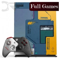ایکس باکس وان ایکس باندل تولید محدود به همراه بازی - Xbox one X Bundle Cyberpunk 2077 Limited Edition Full Games