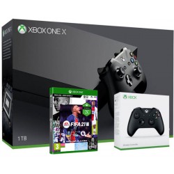 ایکس باکس وان ایکس 1 ترابایت باندل فیفا21 دو دسته - Xbox one X 1TB Bundle FIFA21 Two Wireless controller