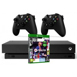 ایکس باکس وان ایکس 1 ترابایت باندل فیفا21 دو دسته - Xbox one X 1TB Bundle FIFA21 Two Wireless controller