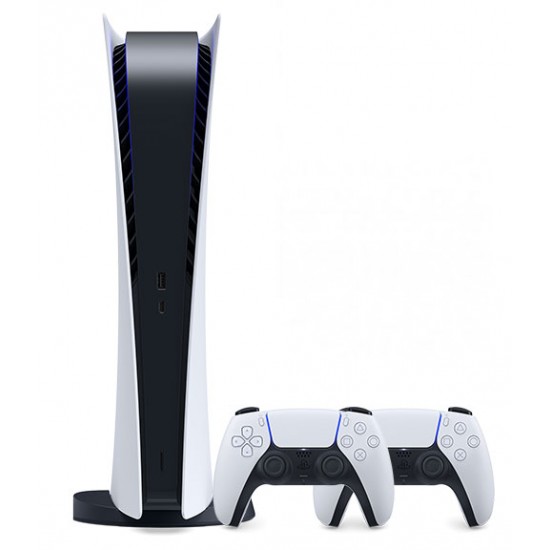 پلی استیشن 5 دیجیتال باندل 2 دسته - Playstation 5 Digital Edition Bundle Two Controller