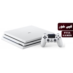 پلی استیشن 4 پرو سفید ریجن 2 کپی خور - Playstation 4 Pro White Region 2 Full Games