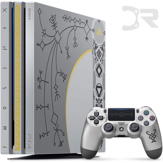 پلی استیشن 4 پرو ریجن 1 باندل- Playstation 4 Pro Bundle God Of War 4 Limited Edition