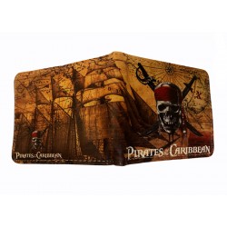 کیف پول طرح Pirates of the Caribbean