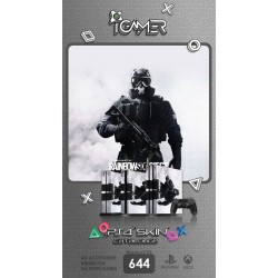 اسکین پلی استیشن 4 پرو - Playstation 4 Pro Skin RainbowSix