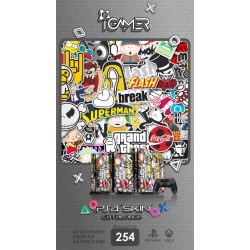 اسکین پلی استیشن 4 پرو - Playstation 4 Pro Skin Busy