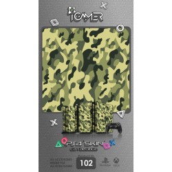 اسکین پلی استیشن 4 اسلیم - Playstation 4 Slim Skin iGamer Green Camo