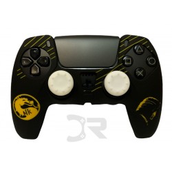 روکش دسته پلی استیشن 5 و دو عدد محافظ آنالوگ - Silicone Cover Dualsense PS5 Mortal Kombat