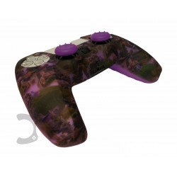 روکش دسته پلی استیشن 5 و دو عدد محافظ آنالوگ - Silicone Cover Dualsense PS5 Purple Fortnite