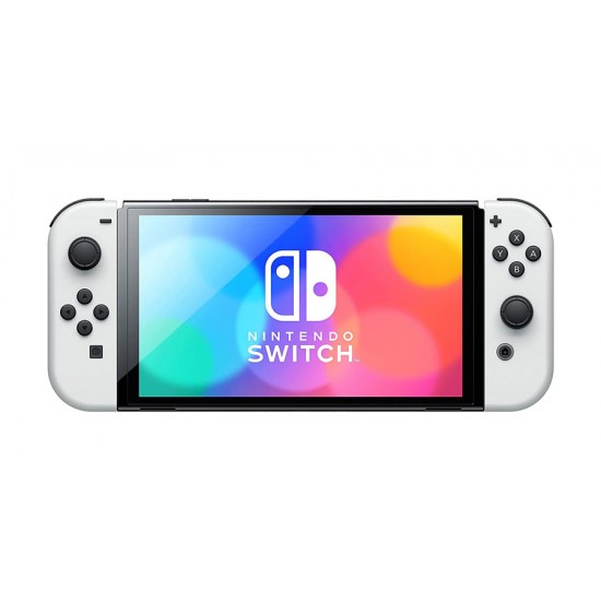 کنسول بازی نینتندو سوییچ سفید کپی خور - Nintendo Switch OLED Model white With Games And Ram