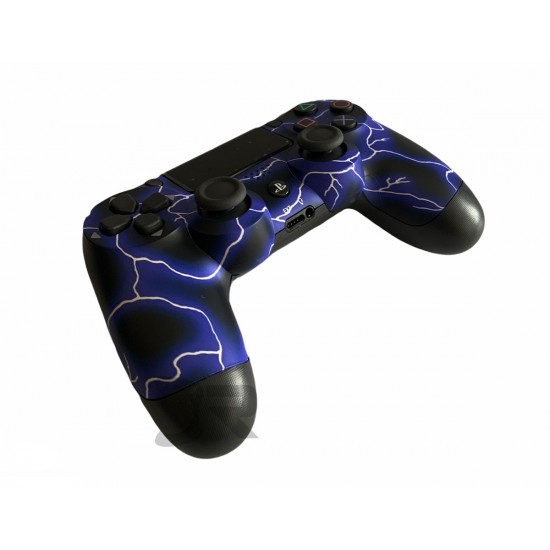 دسته بازی پلی استیشن 4 - Dualshock 4 customized Blue Lightning