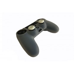 روکش دسته پلی استیشن 4 به همراه محافظ آنالوگ - Silicone Cover Dualshock 4 White Design