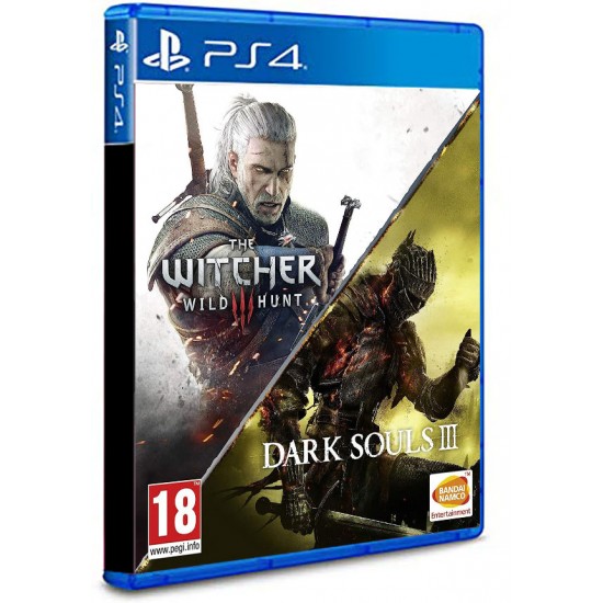 Dark Souls 3 and The Witcher 3 Wild Hunt PS4