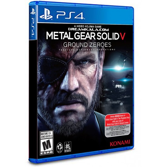 Metal Gear Solid V Ground Zeroes PS4