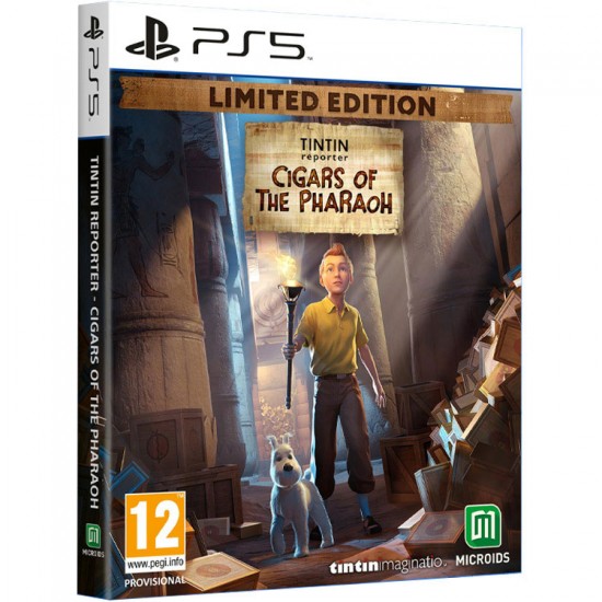 Tintin Reporter Cigars of the Pharaoh Limited Edition PS5