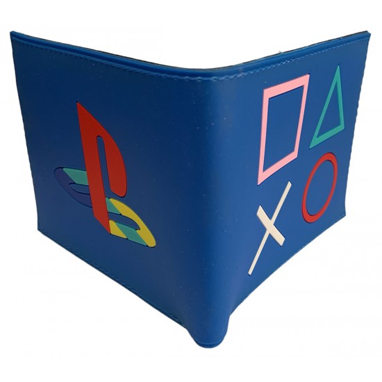 کیف پول طرح Playstation XO Blue