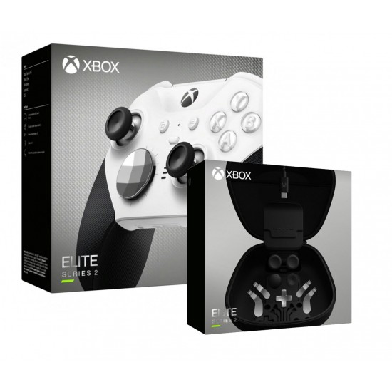 کنترلر ایکس باکس الیت 2 سفید به همراه لوازم جانبی - Xbox Elite Wireless Controller Series 2 Core White With Accessories
