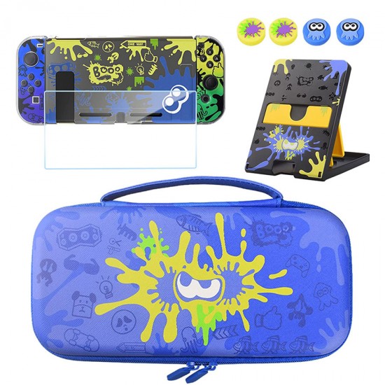 کیف نینتندو سوییچ طرح اسپلاتون 3 و لوازم جانبی - Nintendo Switch Bag Splatoon 3 Design and Accessories
