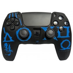 روکش دسته پلی استیشن 5 - Silicone Cover Dualsense PS5 GOW Blue Design