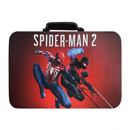کیف پلی استیشن 5 اسلیم طرح دار - Playstation 5 Slim Bag SpiderMan2 Design