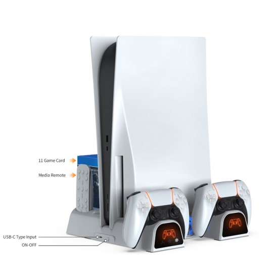 استند چند منظوره پلی استیشن 5 - PS5 Multifunctional Cooling Stand Dobe