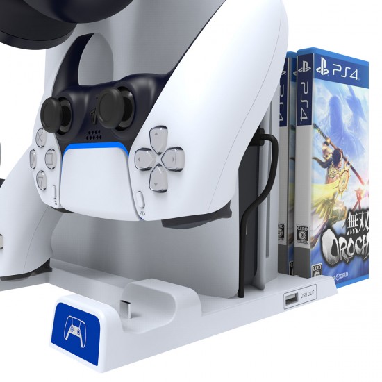 استند چند منظوره پلی5 اسلیم و فت - PS5 Slim/Fat Multifunctional Cooling Stand ipega P5S009