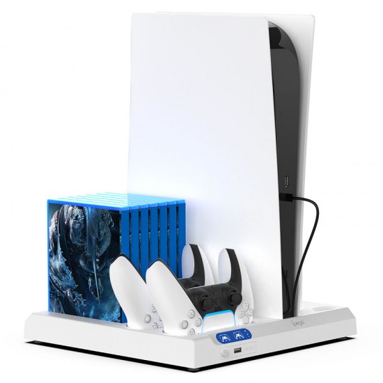 استند چند منظوره پلی5 اسلیم و فت - PS5 Slim/Fat Multifunctional Cooling Stand ipega