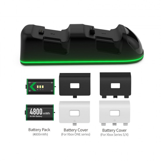 شارژر و باطری پک انواع دسته ایکس باکس - Charging Dock With Battery Pack Dobe1623X Xbox Controller