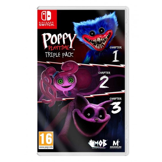 Poppy Playtime Triple Pack Nintendo Switch