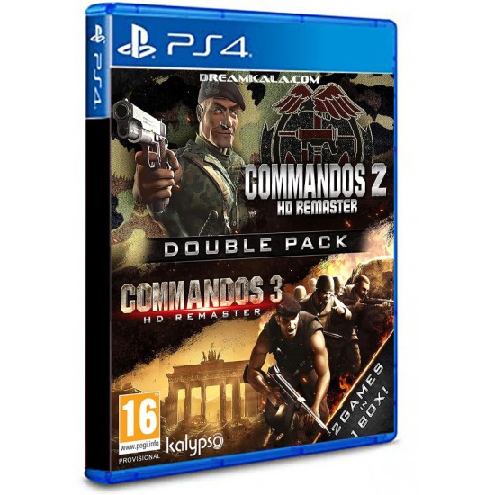 Commandos 2 and 3 HD Remaster Double Pack PS4