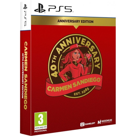 Carmen Sandiego 40th Anniversary Edition PS5
