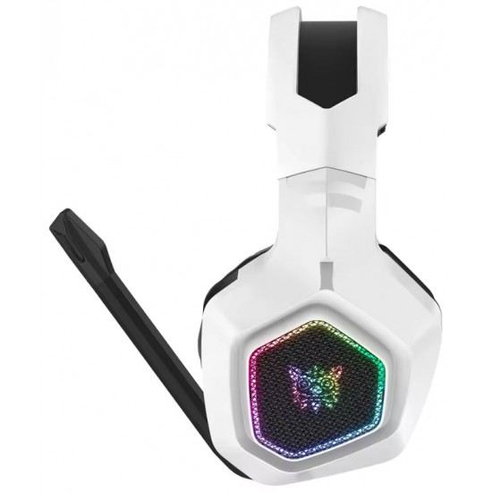 هدست وایرلس حرفه ای گیمینگ - ONIKUMA B100 White Wireless Gaming Headset