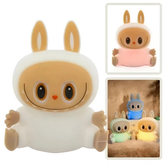 چراغ خواب عروسک لبوبو اورجینال وارداتی سری Patting The Silicone Night Lamp