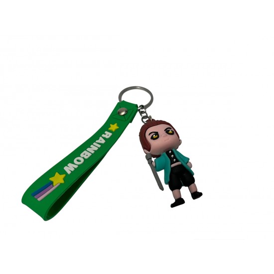 جاکلیدی سیلیکونی طرح برجسته Code 8