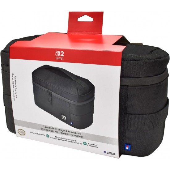 کیف اورجینال نینتندو سوییچ 2 - HORI Compact Carry All (Black) Travel Bag for Nintendo Switch 2
